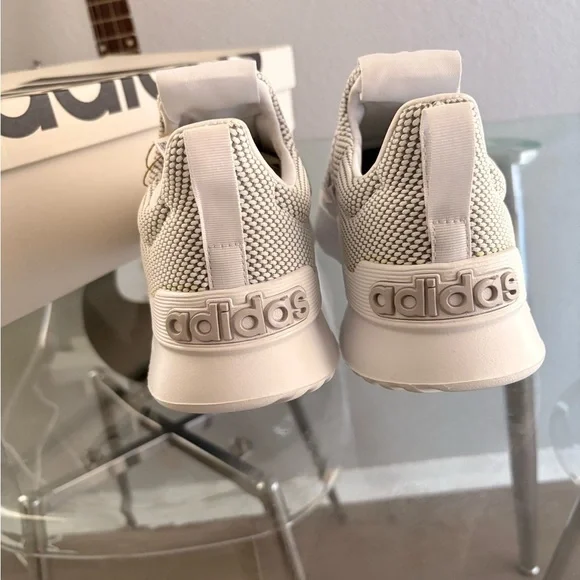 adidas White Gray Athletic Shoes - Picture 4 of 4